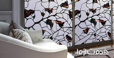 انواع شیشه‌ های تزیینی و دیوارکوب‌