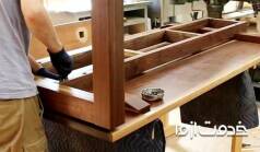 چند ایده ناب برای ساخت میز چوبی