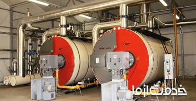 تعمیر و عیب یابی مشعل گازی موتورخانه