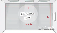  نحوه محاسبه متراژ کاشی و سرامیک با دقت بالا