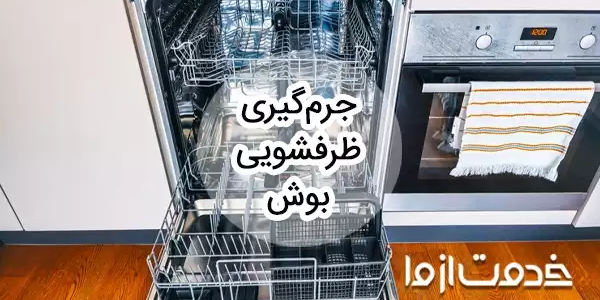 جرم گیری ماشین ظرفشویی بوش