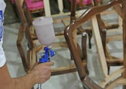 رنگ کاری مبل