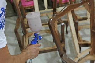 رنگ کاری مبل