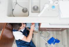 نصب سینک ظرفشویی