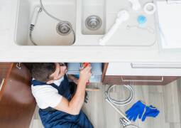 نصب سینک ظرفشویی