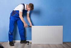 نصب رادیاتور شوفاژ