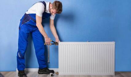 نصب رادیاتور شوفاژ