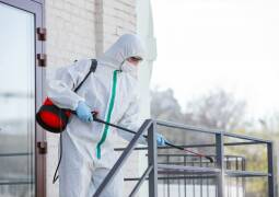 ضدعفونی راه پله و مشاعات