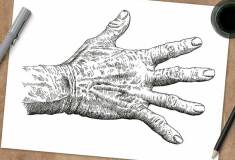 کلاس آموزش سیاه قلم