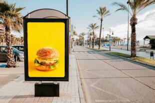 طراحی و ساخت تابلوی تبلیغاتی