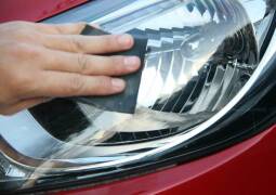 شفاف سازی چراغ خودرو