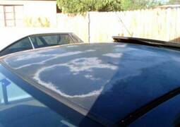 ترمیم آفتاب سوختگی رنگ خودرو