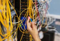 سیم کشی تلفن