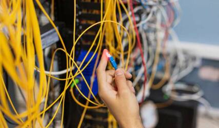 سیم کشی تلفن