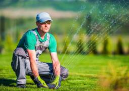 سیستم آبیاری باغچه و فضای سبز