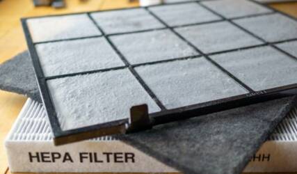 نصب فیلتر هپا