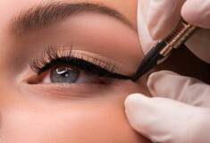 تاتو خط چشم