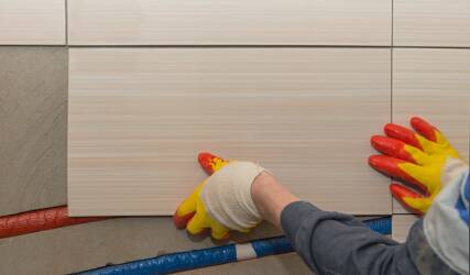 کاشی‌ کاری و نصب کاشی