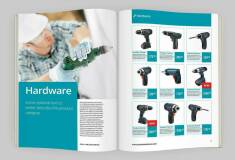 طراحی کاتالوگ تبلیغاتی و صنعتی